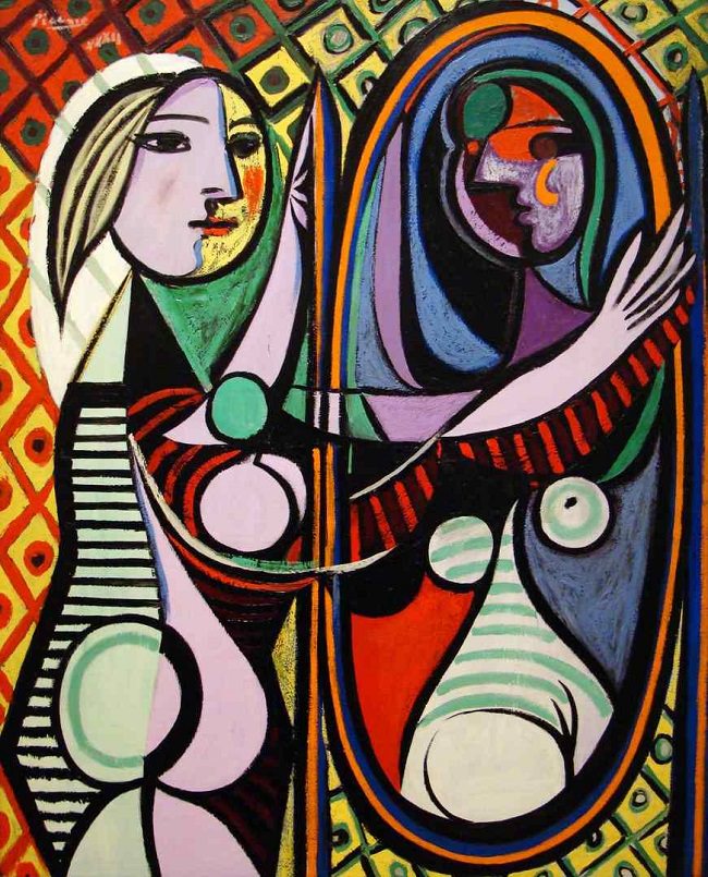 Girl Before a Mirror
